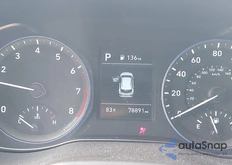 2020 Hyundai Kona Sel z USA, uszkodzony, nr VIN KM8K2CAA8LU483614